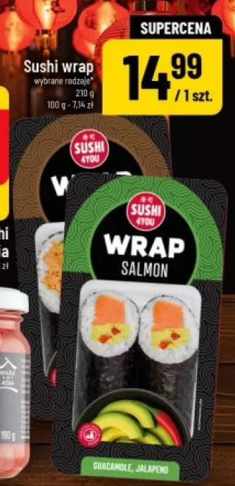 Sushi wrap łosoś Sushi 4You