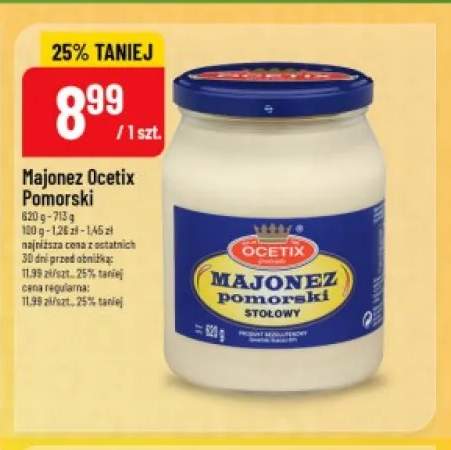 Majonez Ocetix Pomorski