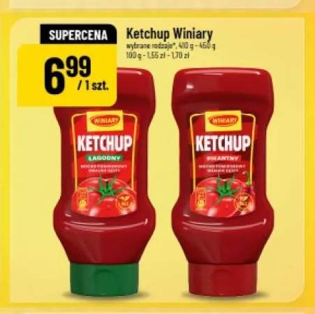 Ketchup łagodny Winiary +1 wariant