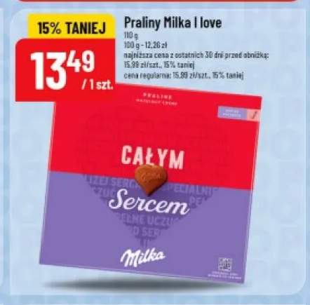 Praliny Milka I love