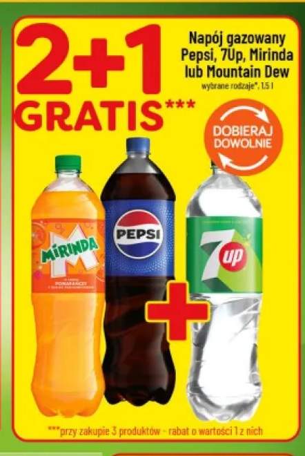 Napój gazowany Pepsi +3 warianty