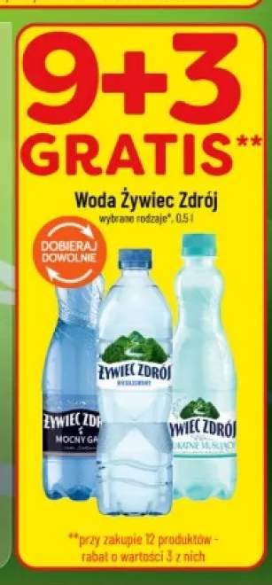 Woda Żywiec Zdrój Niegazowany +2 warianty