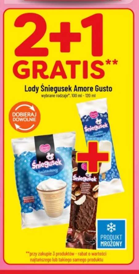 Lody Śniegusek Amore Gusto