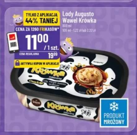 Lody Augusto Wawel Krówka Mleczna
