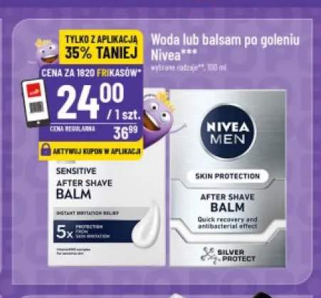 Balsam po goleniu Nivea Men Sensitive +1 wariant