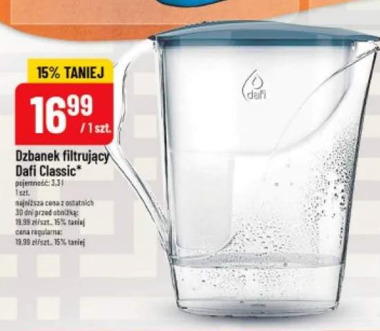 Dzbanek filtrujący Dafi Classic