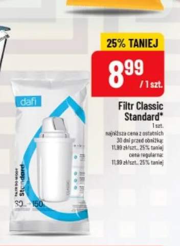 Filtr do wody Dafi Classic Standard