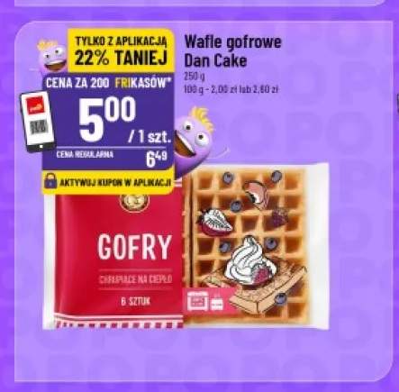 Wafle gofrowe Dan Cake