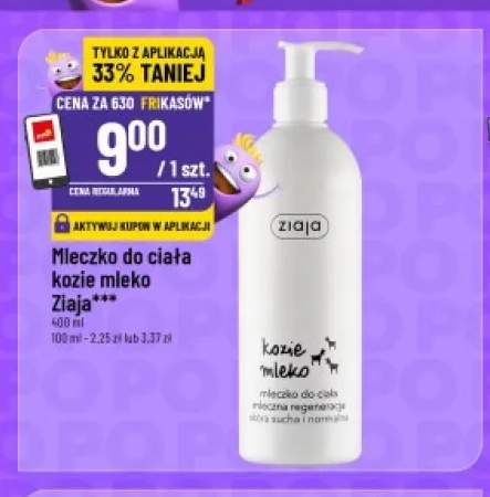 Mleczko do ciała kozie mleko Ziaja
