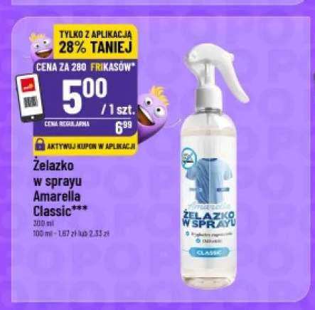 Żelazko w sprayu Amarella Classic