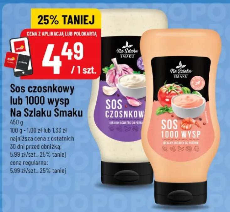 Sos 1000 wysp Na Szlaku Smaku +1 wariant