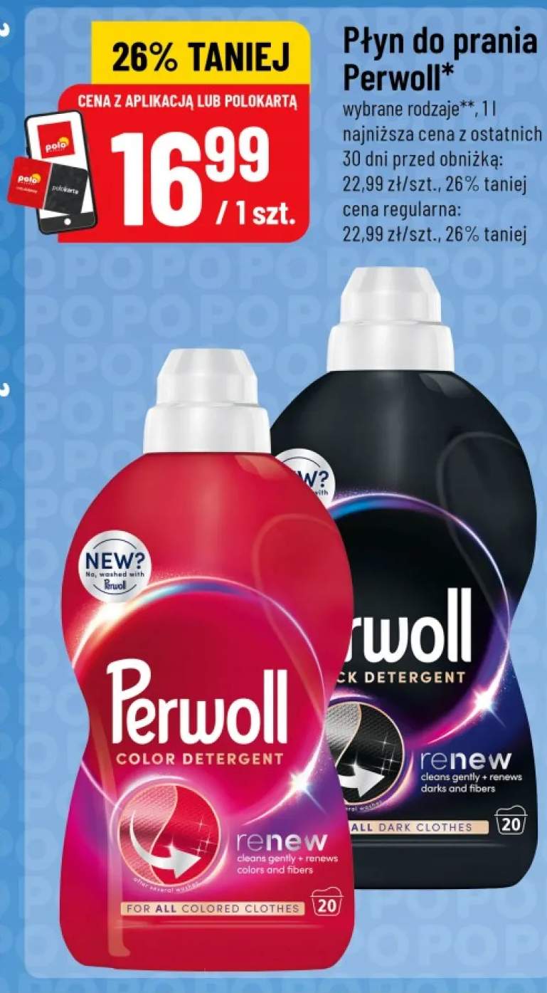 Płyn do prania Perwoll Renew Color +1 wariant