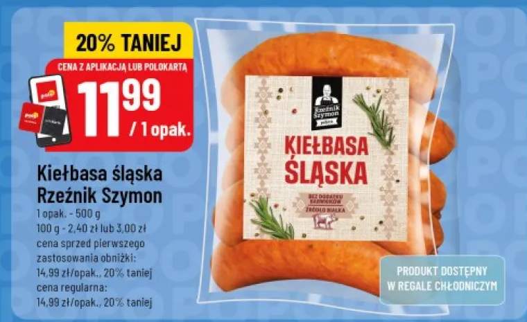 Kiełbasa śląska Rzeźnik Szymon