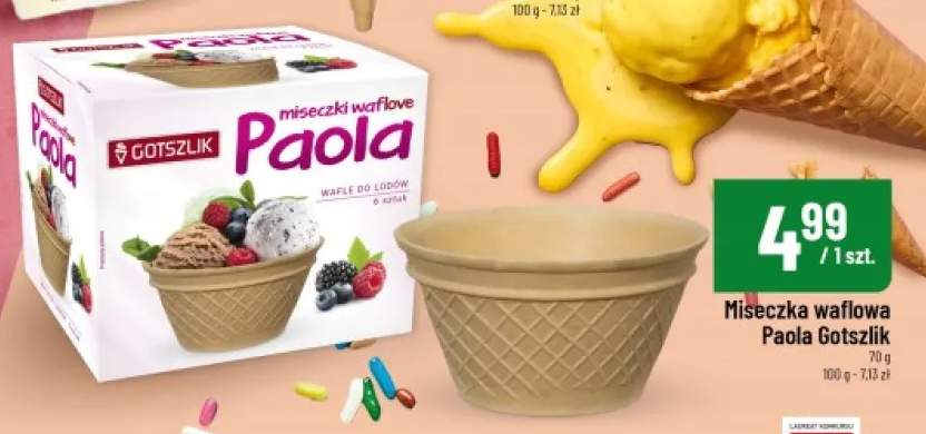 Miseczka waflowa Paola Gotszlik