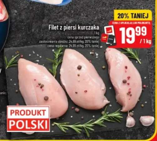 Filet z piersi kurczaka