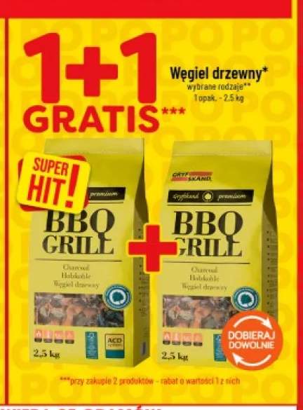 Węgiel drzewny Gryfskand BBQ Grill
