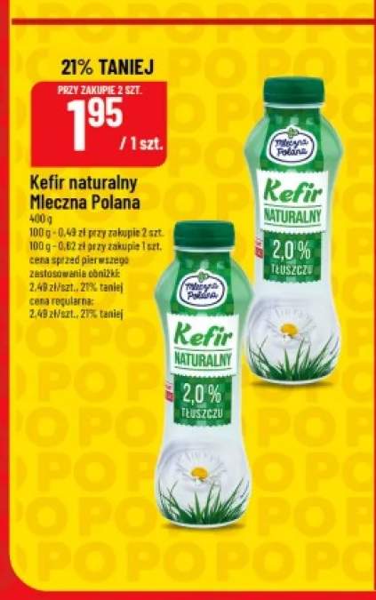 Kefir naturalny Mleczna Polana