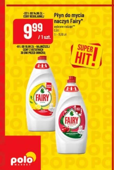 Płyn do mycia naczyń Fairy Cytryna +1 wariant