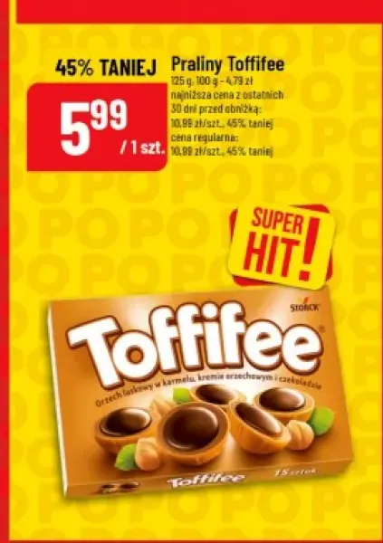 Praliny Toffifee Storck