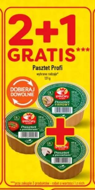Pasztet firmowy Profi +2 warianty