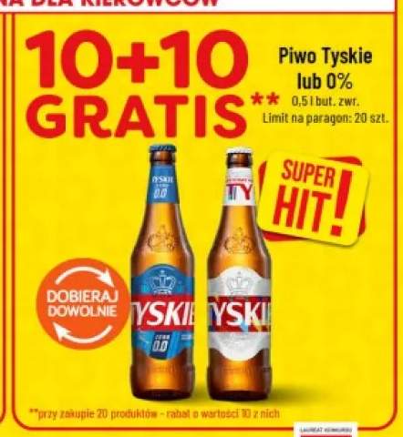 Piwo Tyskie +1 wariant
