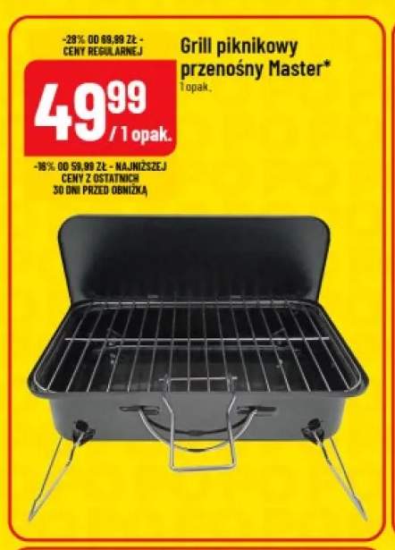 Grill piknikowy przenośny Master