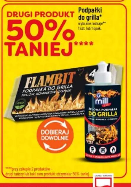 Podpałka do grilla Flambit +1 wariant