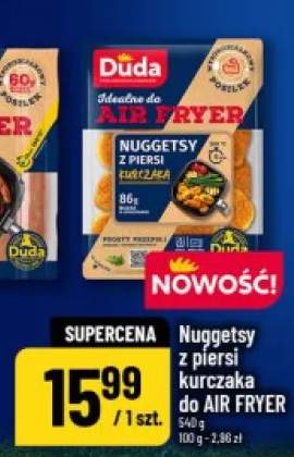 Nuggetsy z piersi kurczaka do AIR FRYER Duda