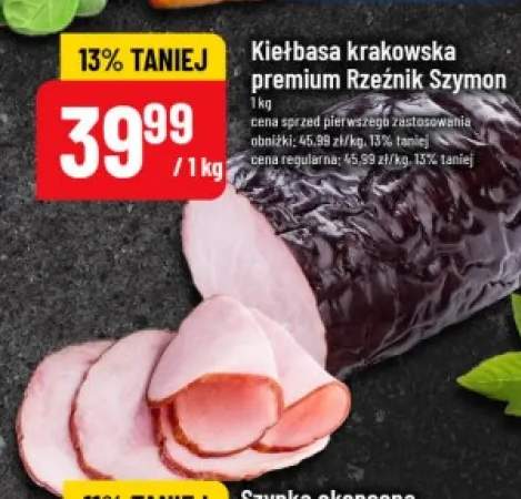 Kiełbasa krakowska premium Rzeźnik Szymon