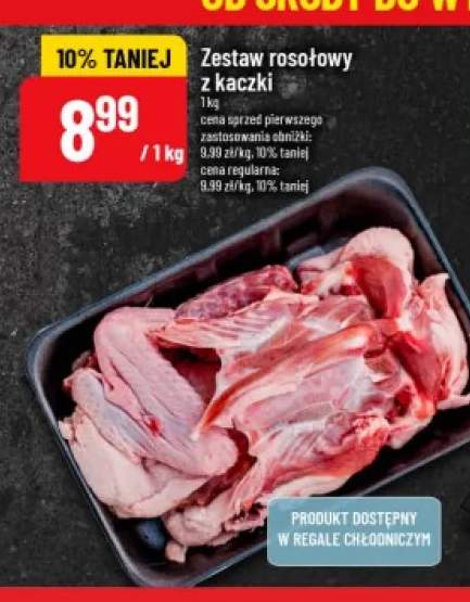 Zestaw rosołowy z kaczki