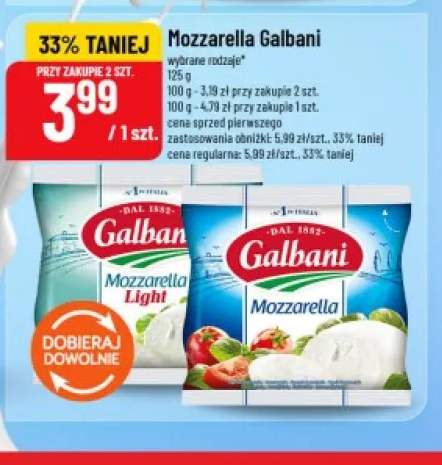 Mozzarella Galbani +1 wariant