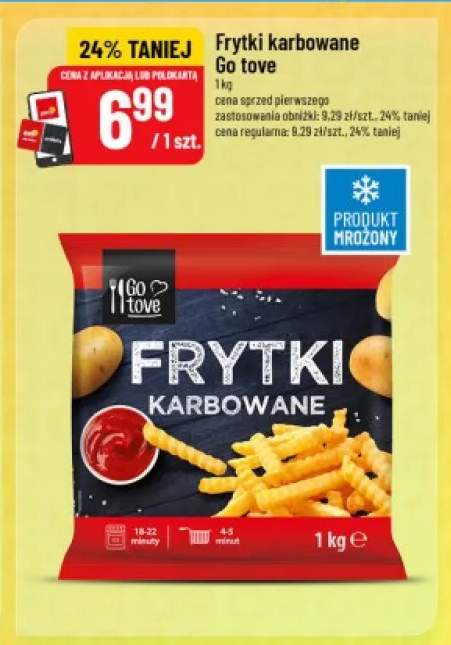 Frytki karbowane Go tove