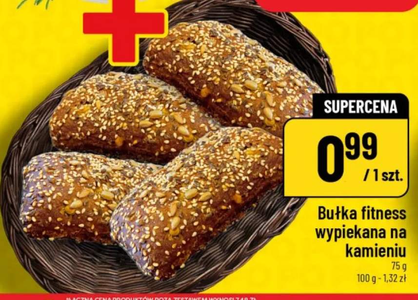 Bułka fitness wypiekana na kamieniu
