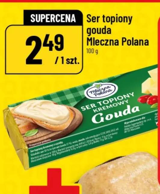 Ser topiony gouda Mleczna Polana