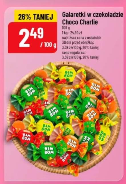Galaretki w czekoladzie Choco Charlie