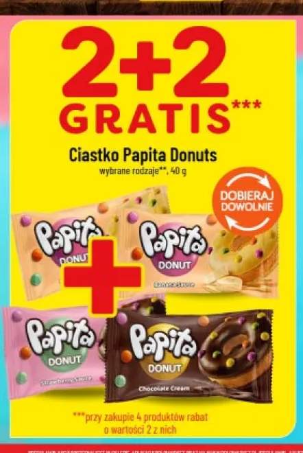 Ciastko Papita Donuts Banana Sauce +3 warianty