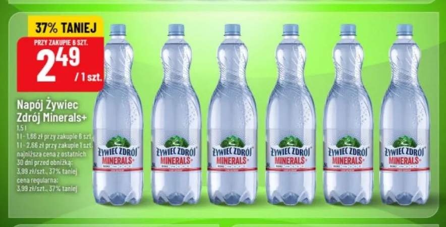 Napój Żywiec Zdrój Minerals+