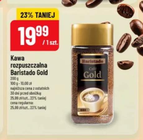 Kawa rozpuszczalna Baristado Gold