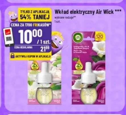 Wkład elektryczny Air Wick Księżycowa Lilia i Zmysłowa Satyna +1 wariant