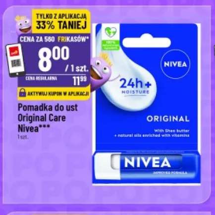Pomadka do ust Nivea Original Care
