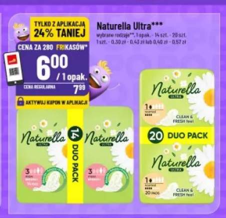 Podpaski Naturella Ultra