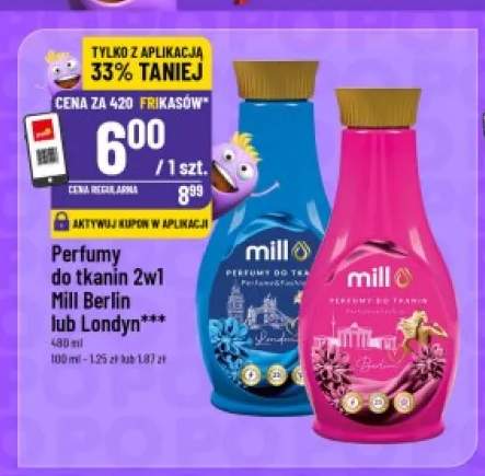 Perfumy do tkanin 2w1 Mill Berlin +1 wariant