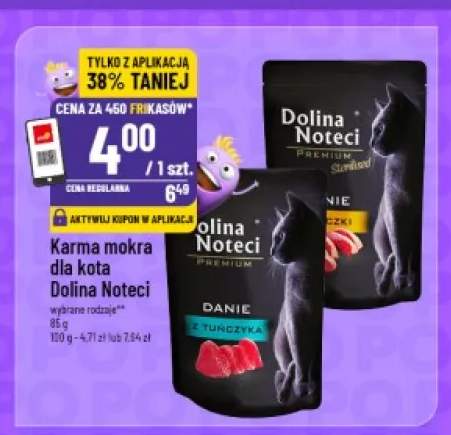 Karma mokra dla kota Dolina Noteci Premium Sterilised +1 wariant