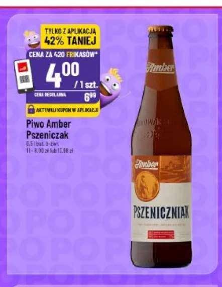 Piwo Amber Pszeniczak