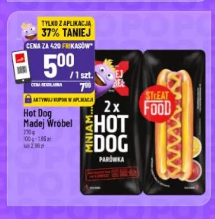 Hot Dog Madej Wróbel Streat Food