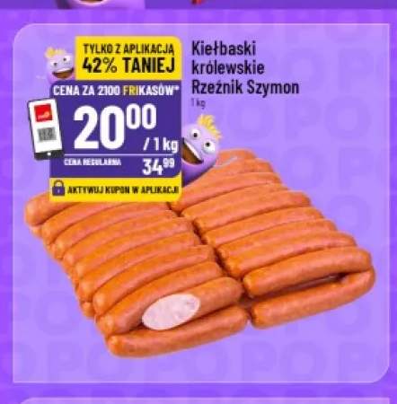Kiełbaski królewskie Rzeźnik Szymon
