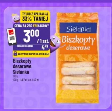 Biszkopty deserowe Sielanka