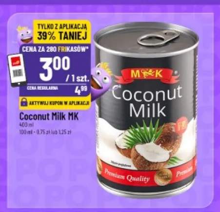Mleczko kokosowe Coconut Milk MK
