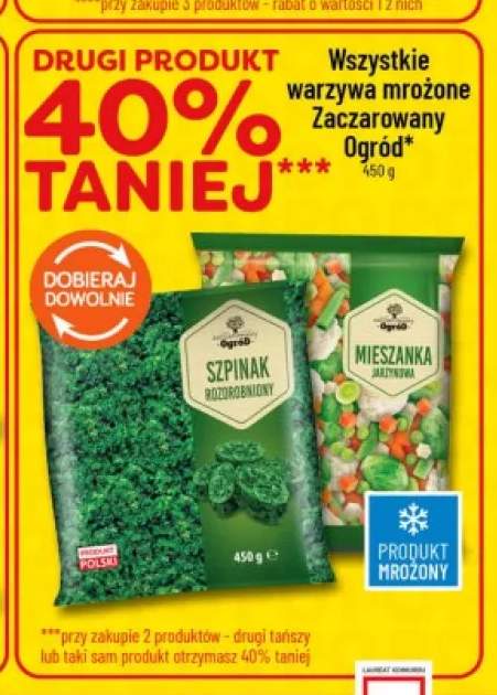 Warzywa mrożone Zaczarowany Ogród +2 warianty