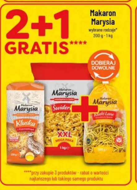 Makaron Marysia Kluska +2 warianty